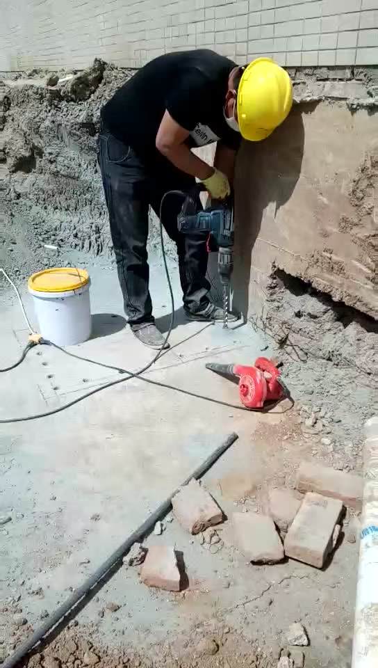 阳泉新旧混凝土植筋连接加固